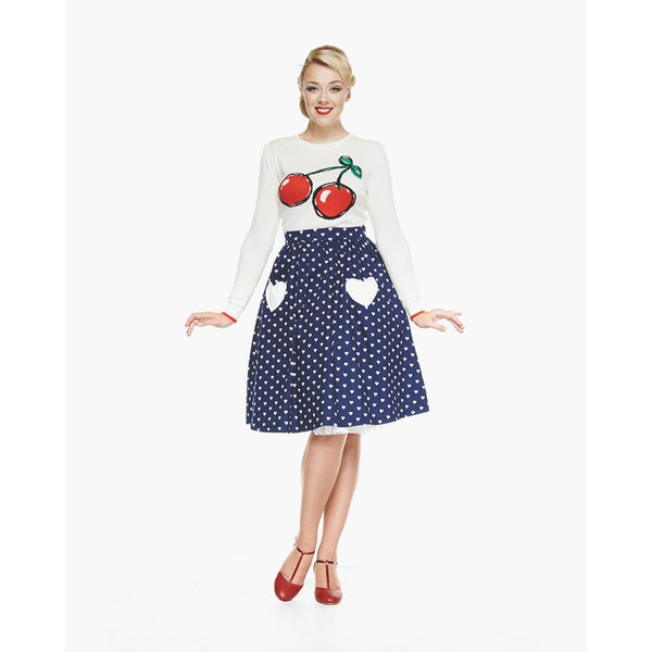 Heart hotsell swing skirt